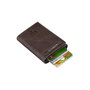 Zoozie Bags Cartera Bryant - Grey Piel Auténtica Hombre Dimensiones 10,5x2x8 cm
